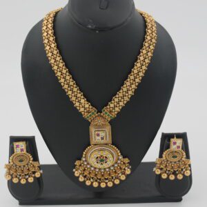 Exquisite Jadhtar Long Rani Necklace Set