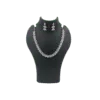 Pastel Pink Elegant Diamond Necklace Set