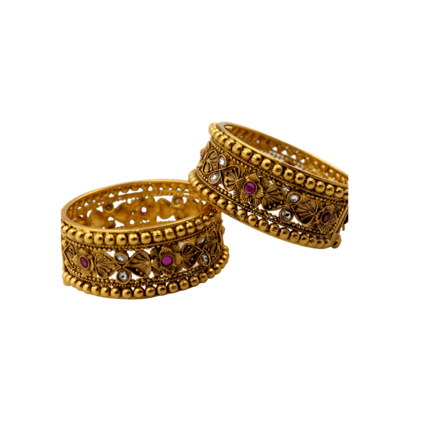 Traditional Antique Jadhtar Bangles Embrace your Elegance