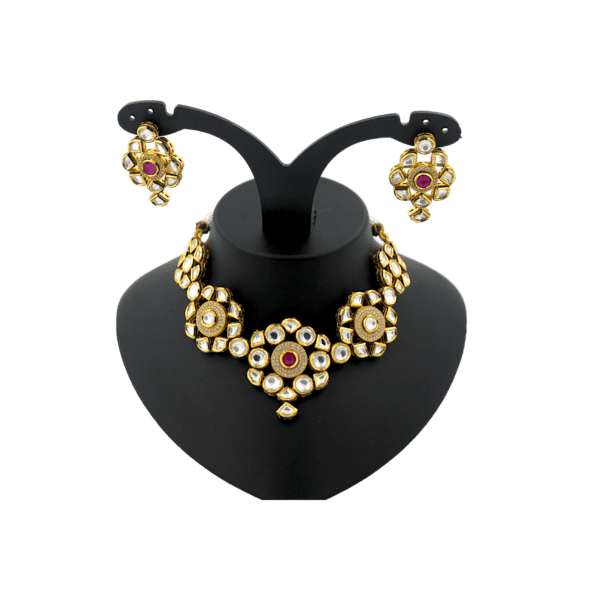 Timeless Kundan Choker Necklace Set