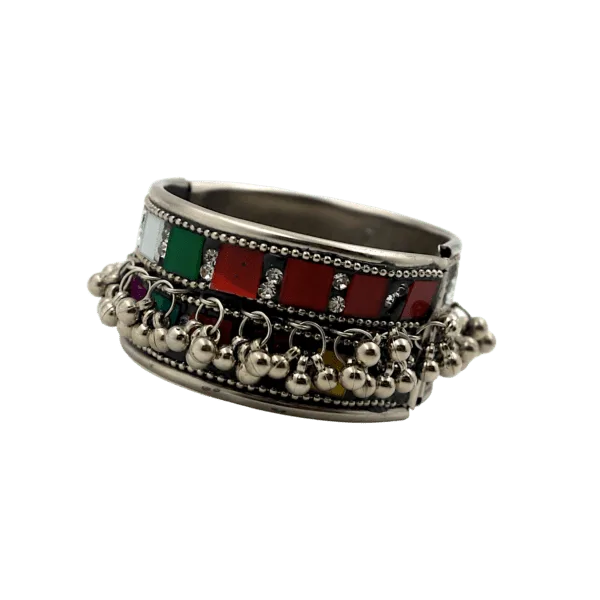 Vibrant Colorful Oxidized Bangle