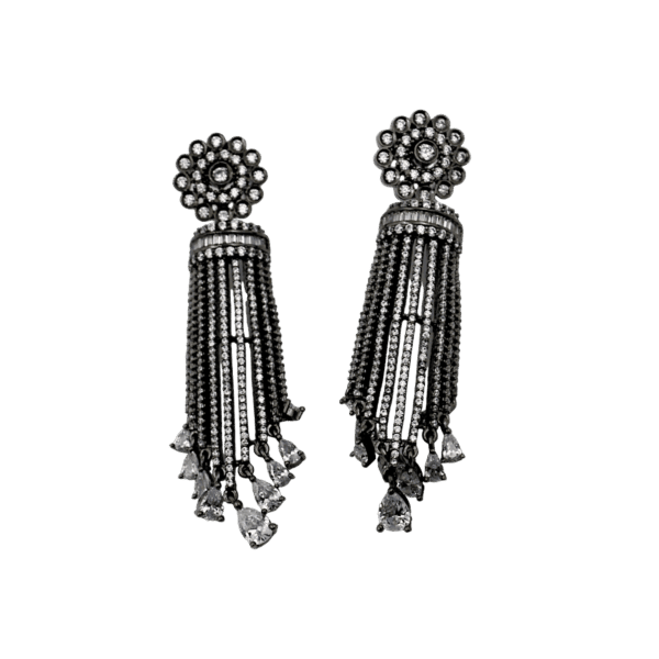 Black Diamond Dangler Earrings Allure