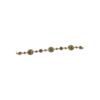 GGraceful Gold Matapati Adorned with Multicolored Stones