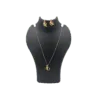 Heartfelt Loops: Hanging Heart-Shaped Pendant Design