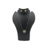 Heart Trio Harmony: Circle Pendant Set