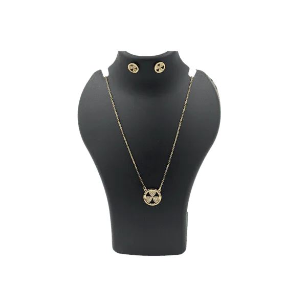 Heart Trio Harmony: Circle Pendant Set