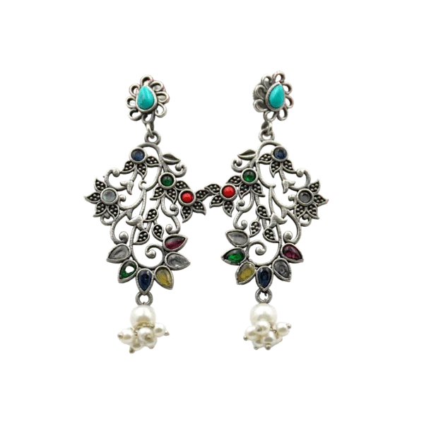 Elegant Adornments: Jhumka Charm Unveiled Gracefully