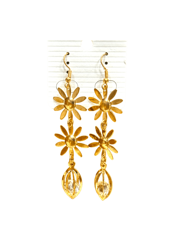 Classic Golden Metal Danglers